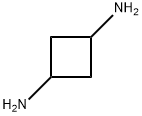 1,3-シクロブタンジアミン 化学構造式
