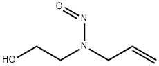 N-nitroso-N-allyl-N-ethanolamine Structure
