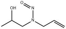 N-nitroso-2-hydroxypropylamine Struktur