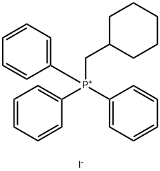 (cyclohexylmethyl) triphenylphosphonium iodide Structure