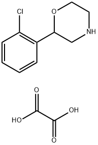 2-(2-Chlorophenyl)morpholine oxalate Structure