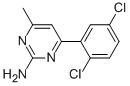 4-METHYL-6-(2, 5-DICHLOROPHENYL)PYRIMIDIN-2-AMINE,913322-52-8,结构式