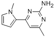 4-METHYL-6-(1-METHYL-1H-PYRROL-2-YL)PYRIMIDIN-2-AMINE 结构式