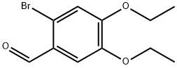 2-溴-4,5-二乙氧基-苯甲醛, 91335-51-2, 结构式