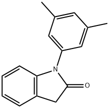 1-(3,5-dimethylphenyl)indolin-2-one,913382-63-5,结构式