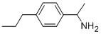 1-(4-PROPYL-PHENYL)-ETHYLAMINE Structure