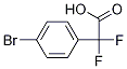 2-(4-溴苯基)-2,2-二氟乙酸,913574-93-3,结构式