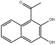 Ethanone, 1-(2,3-dihydroxy-1-naphthalenyl)- (9CI) 化学構造式