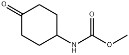 Carbamic  acid,  (4-oxocyclohexyl)-,  methyl  ester  (9CI) Structure