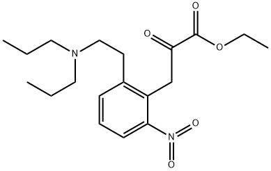 Ethyl 3-[2-[2-(dipropylamino)ethyl]-6-nitrophenyl]-2-oxopropanoate