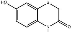 7-HYDROXY-4H-BENZO[1,4]THIAZIN-3-ONE 化学構造式