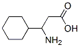 3-AMINO-3-CYCLOHEXYLPROPIONIC ACID Structure