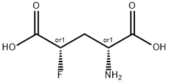 DL-ERYTHRO-4-FLUOROGLUTAMIC ACID Struktur