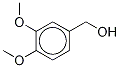 3,4-DIMETHOXY[7-13C]-BENZYL ALCOHOL 化学構造式