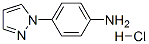 4-PYRAZOL-1-YL-PHENYLAMINE HYDROCHLORIDE Struktur