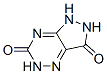 2H-Pyrazolo[3,4-e]-1,2,4-triazine-3,7-dione,  5,6-dihydro- Structure