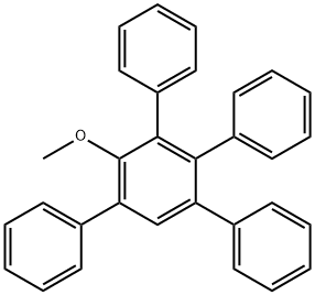2-methoxy-1,3,4,5-tetraphenyl-benzene Structure