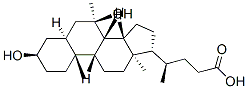 (4R)-4-[(3R,5S,7R,8S,9S,10R,13R,14S,17R)-3,7-dihydroxy-7,10,13-trimeth yl-1,2,3,4,5,6,8,9,11,12,14,15,16,17-tetradecahydrocyclopenta[a]phenan thren-17-yl]pentanoic acid|