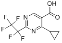 4-시클로프로필–2-펜타플루오로에틸-피리미딘-5-카르복실산