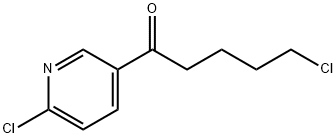 2-CHLORO-5-(5-CHLOROVALERYL)PYRIDINE