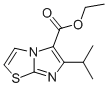 IMIDAZO[2,1-B]THIAZOLE-5-CARBOXYLIC ACID, 6-(1-METHYLETHYL)-, ETHYL ESTER Structure