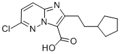 2-(2-CYCLOPENTYLETHYL)-6-CHLORO-IMIDAZO[1,2-B]PYRIDAZINE-3-CARBOXYLIC ACID|