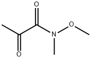 N-甲氧基-N-甲基-2-氧代丙酰胺,914220-85-2,结构式