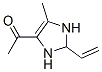 Ethanone,  1-(2-ethenyl-2,3-dihydro-5-methyl-1H-imidazol-4-yl)- 化学構造式