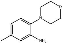 5-甲基-2-吗啉-4-基-苯胺, 91429-92-4, 结构式