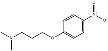 N,N-Dimethyl-3-(4-nitrophenoxy)-1-propanamine Struktur