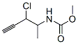 카르밤산,(2-클로로-1-메틸-3-부티닐)-,메틸에스테르(9CI)