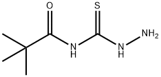 4-(2,2-二甲基丙酰基)-3-氨基硫脲,914347-05-0,结构式