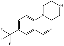 914347-13-0 2-PIPERAZIN-1-YL-5-TRIFLUOROMETHYLBENZALDEHYDE