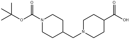 914347-32-3 N-Boc-piperidin-4-ylmethylpiperidine-4-carboxylic acid