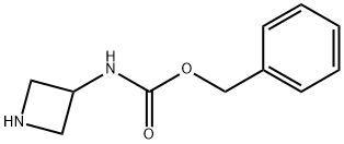 アゼチジン-3-イル-カルバミド酸ベンジル 化学構造式