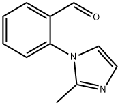 2-(2-甲基咪唑)苯甲醛, 914348-86-0, 结构式