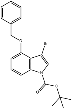 1-Boc-4-벤질옥시-3-브로모인돌