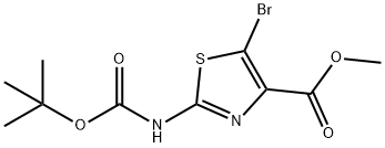 Methyl N-Boc-2-amnio-5-bromothiazole-4-carboxylate|N-BOC-2-酰胺-5-溴噻唑-4-羧酸甲酯