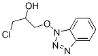 1-benzotriazol-1-yloxy-3-chloro-propan-2-ol Structure