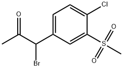 914382-89-1 1-溴-1-(4-氯-3-(甲基磺酰基)苯基)丙-2-酮