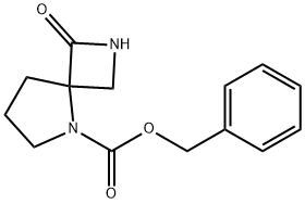 2,5-Diazaspiro[3.4]octane-5-carboxylic acid, 1-oxo-, phenylMethyl ester Struktur
