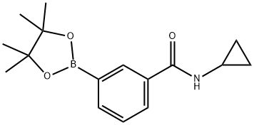 3-(N-CYCLOPROPYLAMINOCARBONYL)페닐보론산,피나콜에스테르