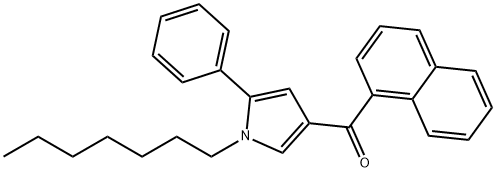 (1-Heptyl-5-phenyl-1H-pyrrol-3-yl)-1-naphthalenylMethanone|(1-Heptyl-5-phenyl-1H-pyrrol-3-yl)-1-naphthalenylMethanone