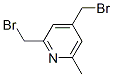 Pyridine, 2,4-bis(bromomethyl)-6-methyl- (9CI) 结构式