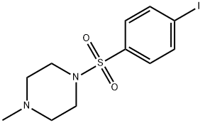 1-[(4-iodophenyl)sulfonyl]-4-methylpiperazine,914610-38-1,结构式