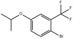 2-溴-5-异丙氧基三氟甲苯, 914635-70-4, 结构式