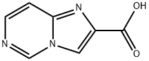 イミダゾ[1,2-C]ピリミジン-2-カルボン酸 化学構造式