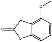 2(3H)-Benzofuranone,  4-methoxy- Struktur