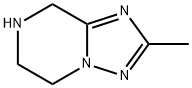 2-甲基-5,6,7,8-四氢-[1,2,4]噻唑并[1,5-A]吡嗪, 914654-92-5, 结构式