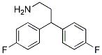 3,3-bis(4-fluorophenyl)propan-1-aMine,91472-94-5,结构式